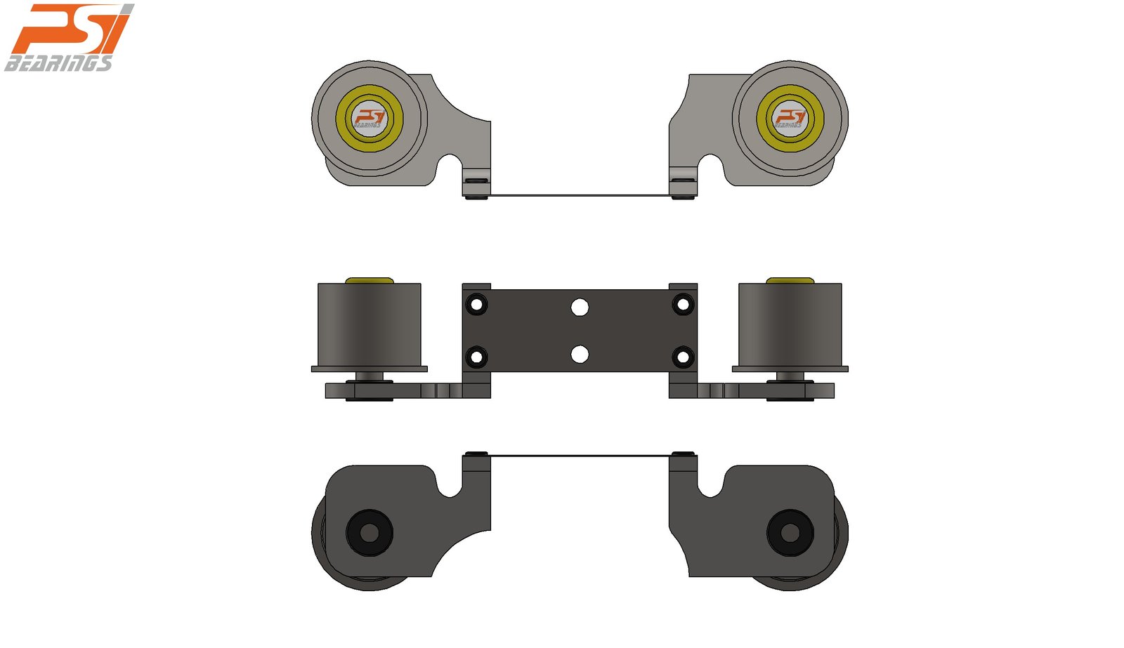 Spinning Contact Roll Assembly